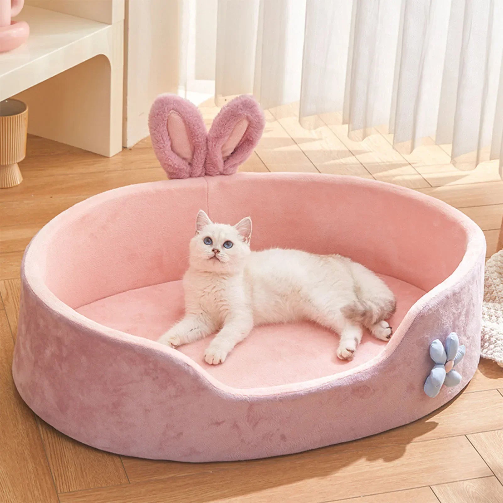 CuddleBloom Soft Pet Bed