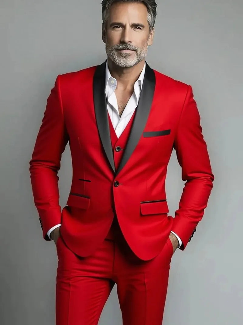 Riviera Tailored Three Piece Suit