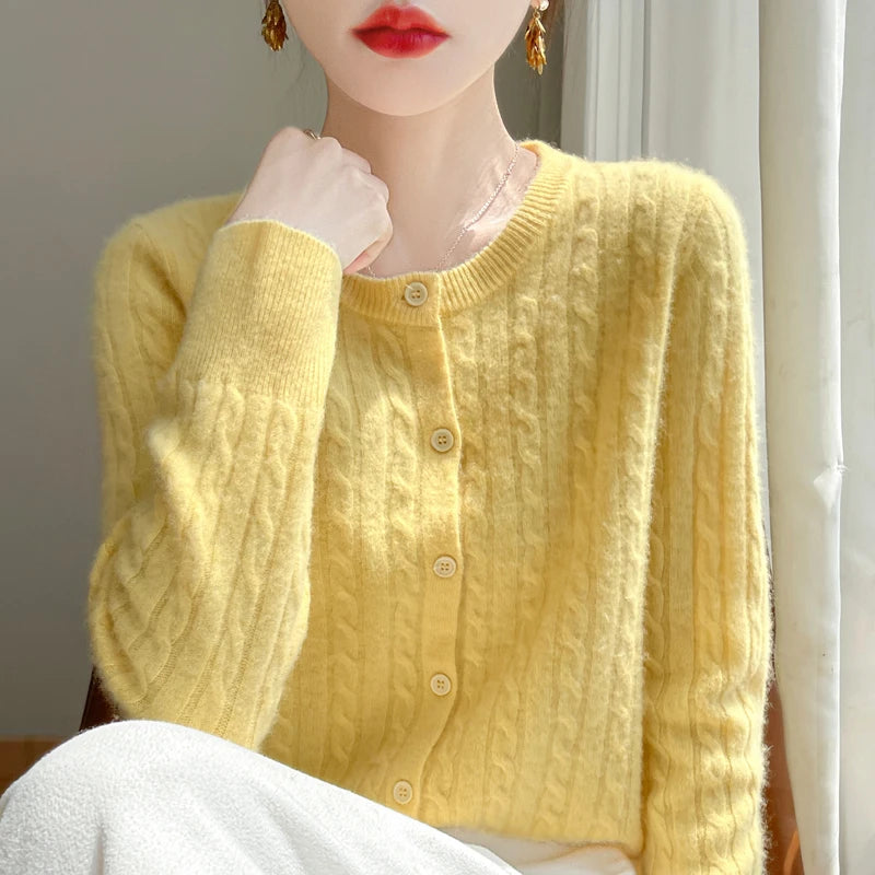 Elise Button Knit Sweater