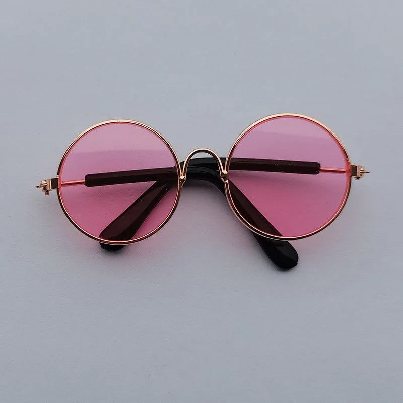 Retro Round Pet Sunglasses