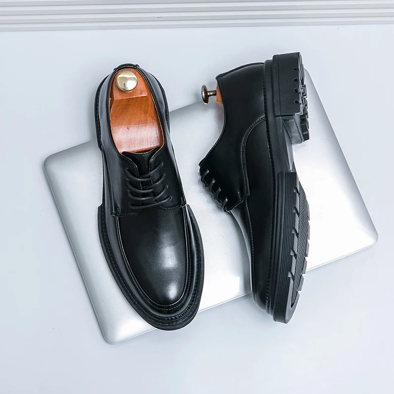 Leather Oxford Dress Shoes