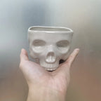 Ceramic Skull Candy Bowl
