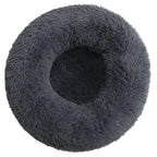 FluffNest Round Plush Pet Bed