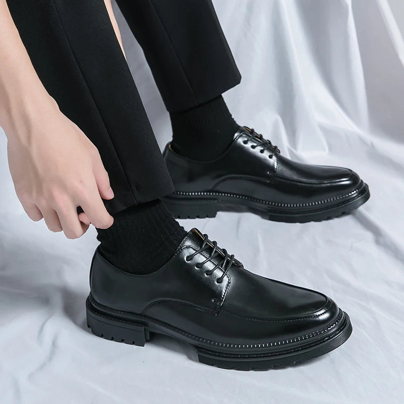 Leather Oxford Dress Shoes