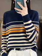 Elise Wool Stripe Sweater