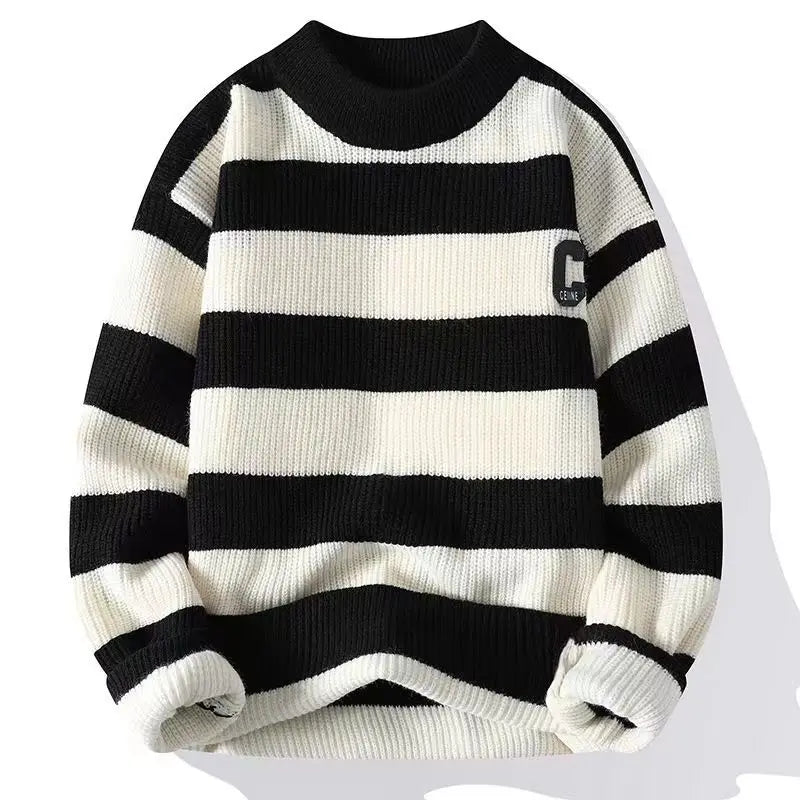 Brighton Striped Knit Sweater