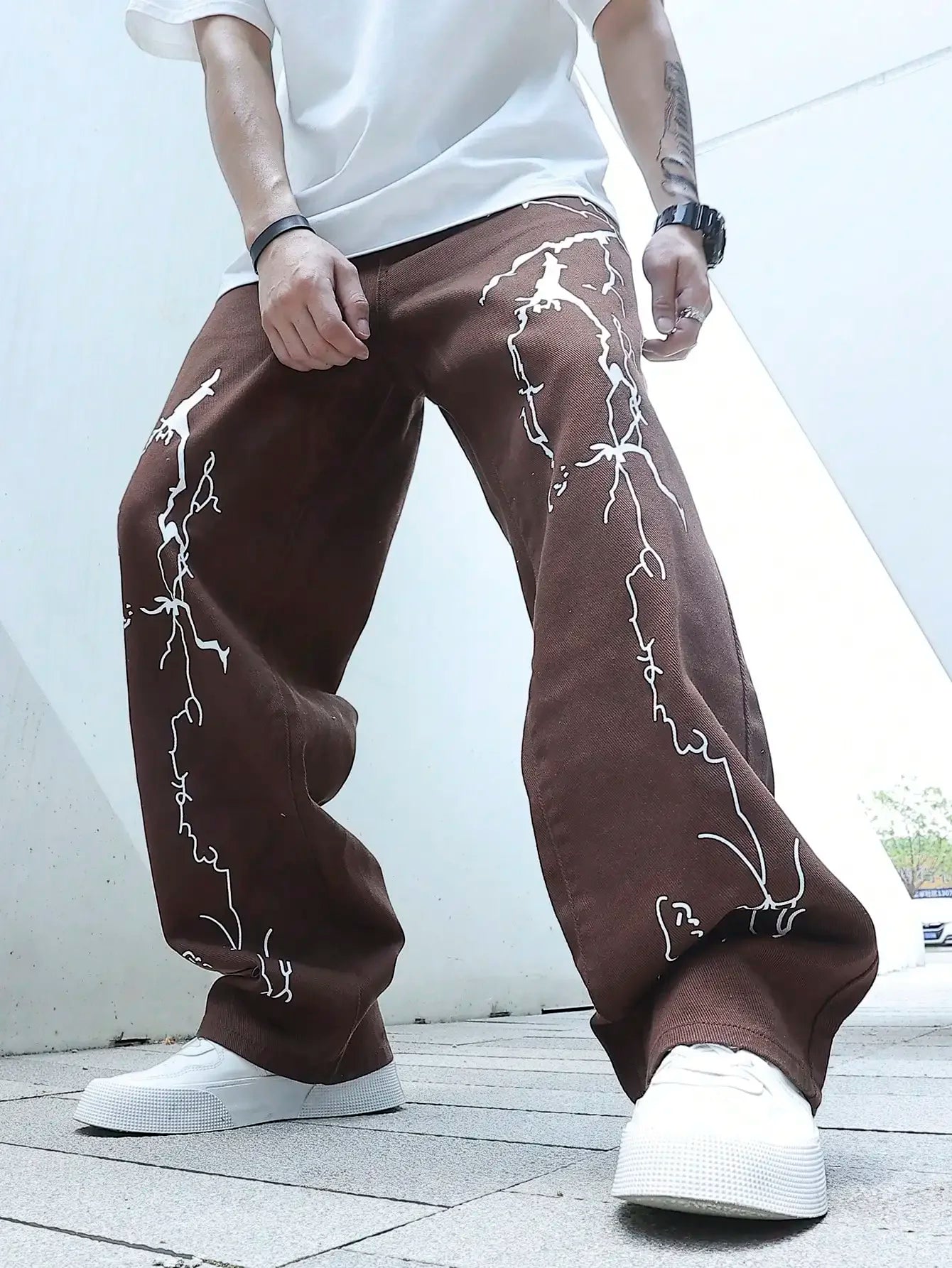 Stryke Relaxed Fit Lightning Jeans