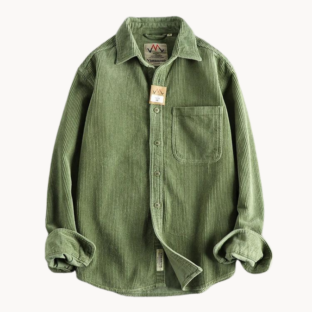 Corduroy Texture Overshirt