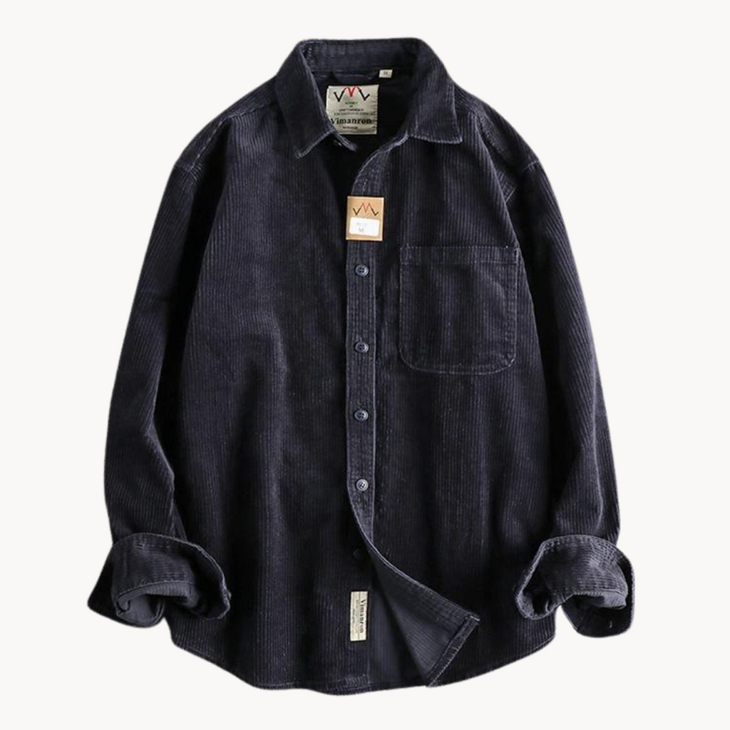 Corduroy Texture Overshirt