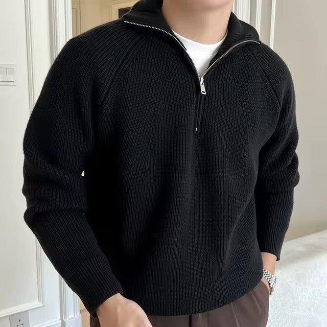 Marino Quarter-Zip Sweater
