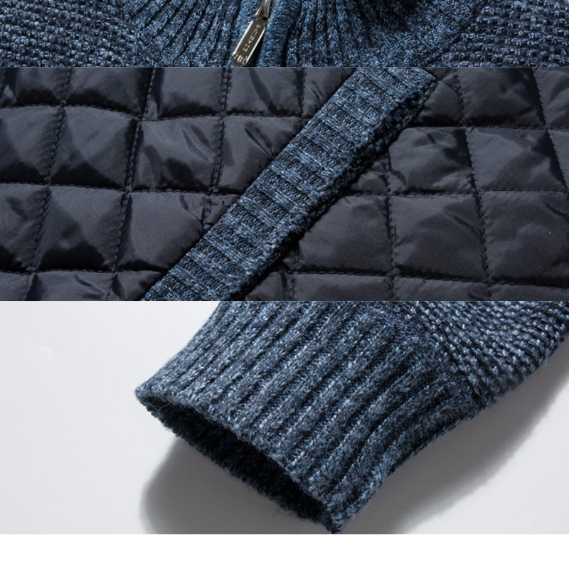 Men’s Dresden Quilted Knit Jacket