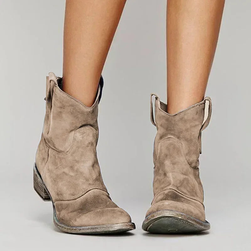 Valenza Suede Ankle Boots
