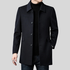 Lennox Tailored Wool-Blend Overcoat