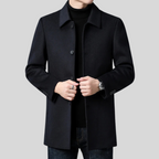 Lennox Tailored Wool-Blend Overcoat