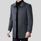 Lennox Tailored Wool-Blend Overcoat