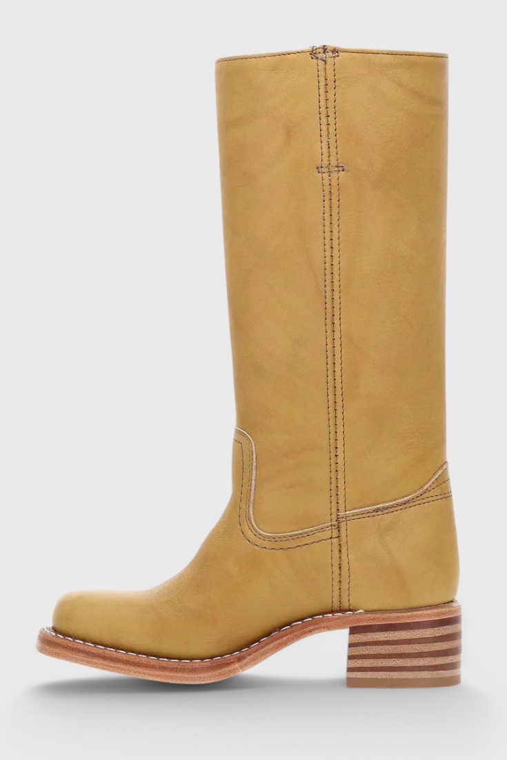 Clara Tall PU Leather Boots