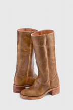 Clara Tall PU Leather Boots