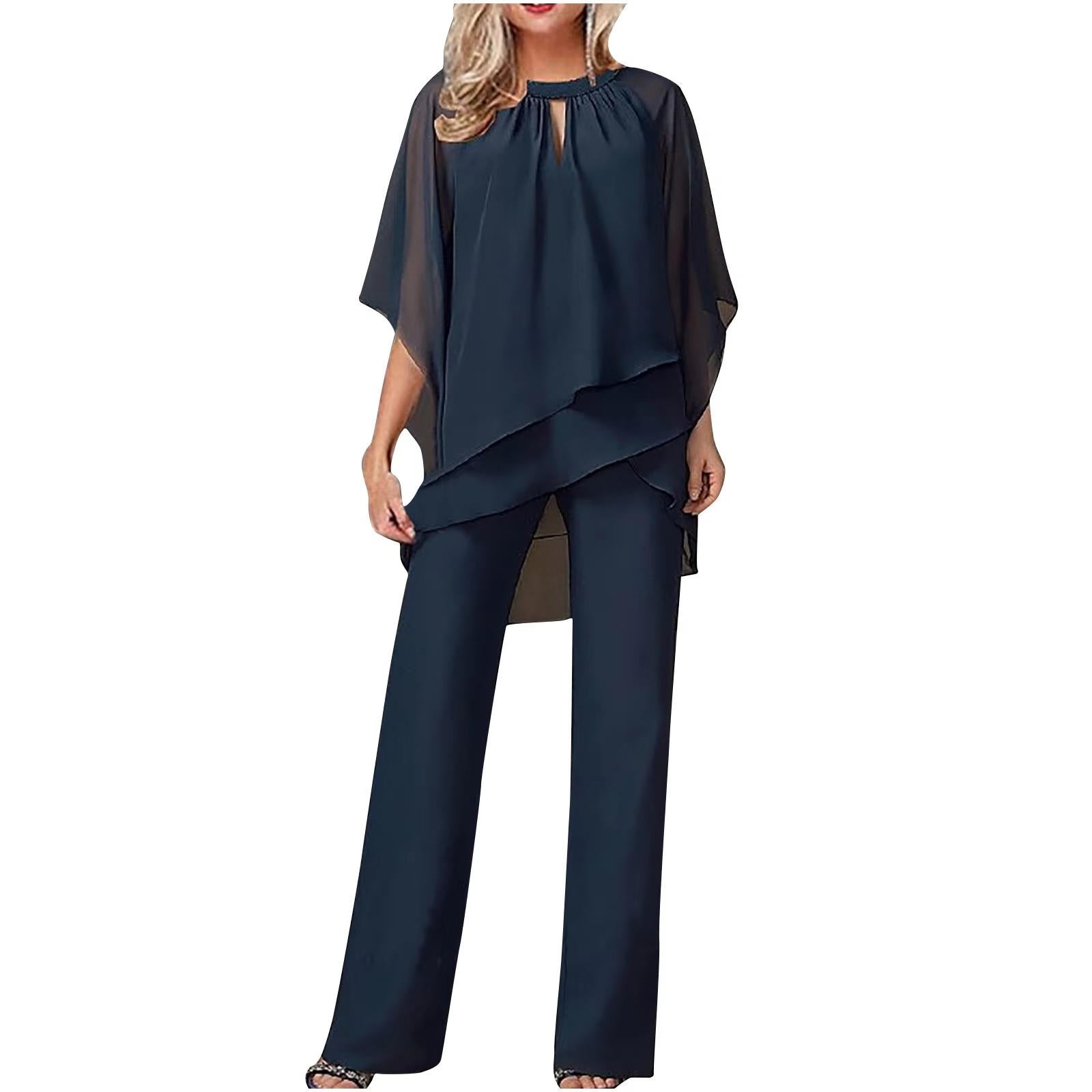 Alessia Chiffon Pantsuit