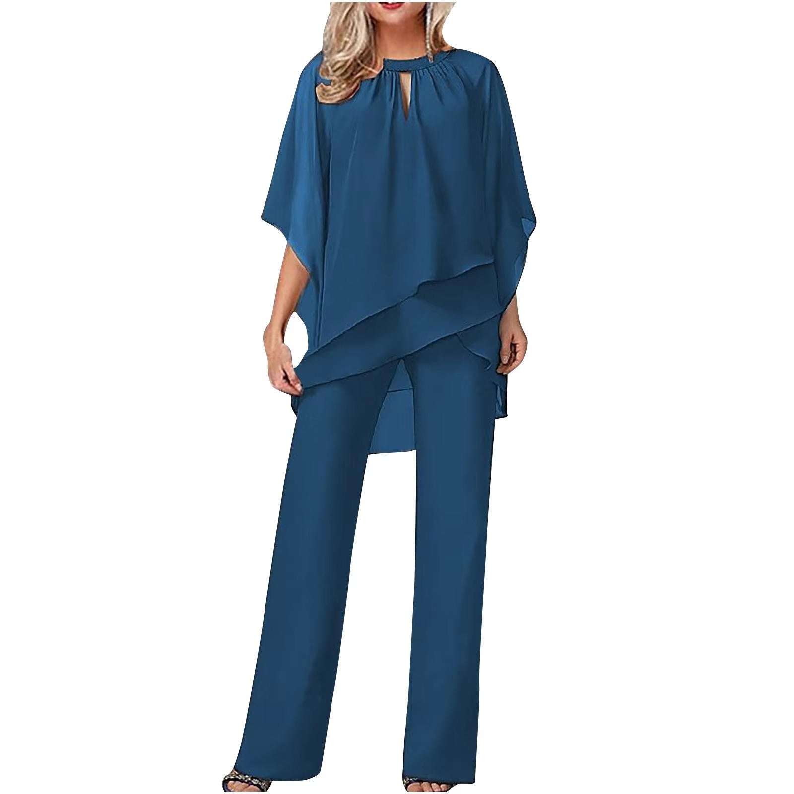 Alessia Chiffon Pantsuit