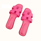 Sorelle Cutout Slide Sandals