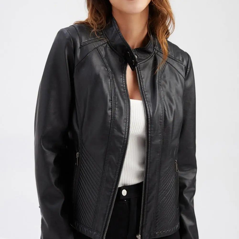 Mystique - Leather Jacket - Edward Fraiser