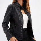 Mystique - Leather Jacket - Edward Fraiser