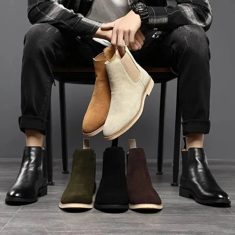 Carter Premium Suede Chelsea Boots