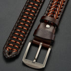 Lourdes Cowhide Leather Belt