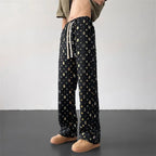 Arlo Patterned Straight Fit Pants