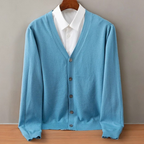 Santorini Cashmere Cardigan - Edward Fraiser